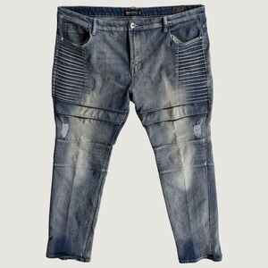 Southpole Denim Baggy Skater‎ Y2K Vintage Jeans Mens 42x32